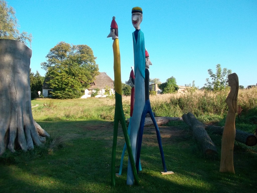 Langnase und seine Rotkäppchen - ein Werk von Siegfried Kümmel aus dem Jahr 2014